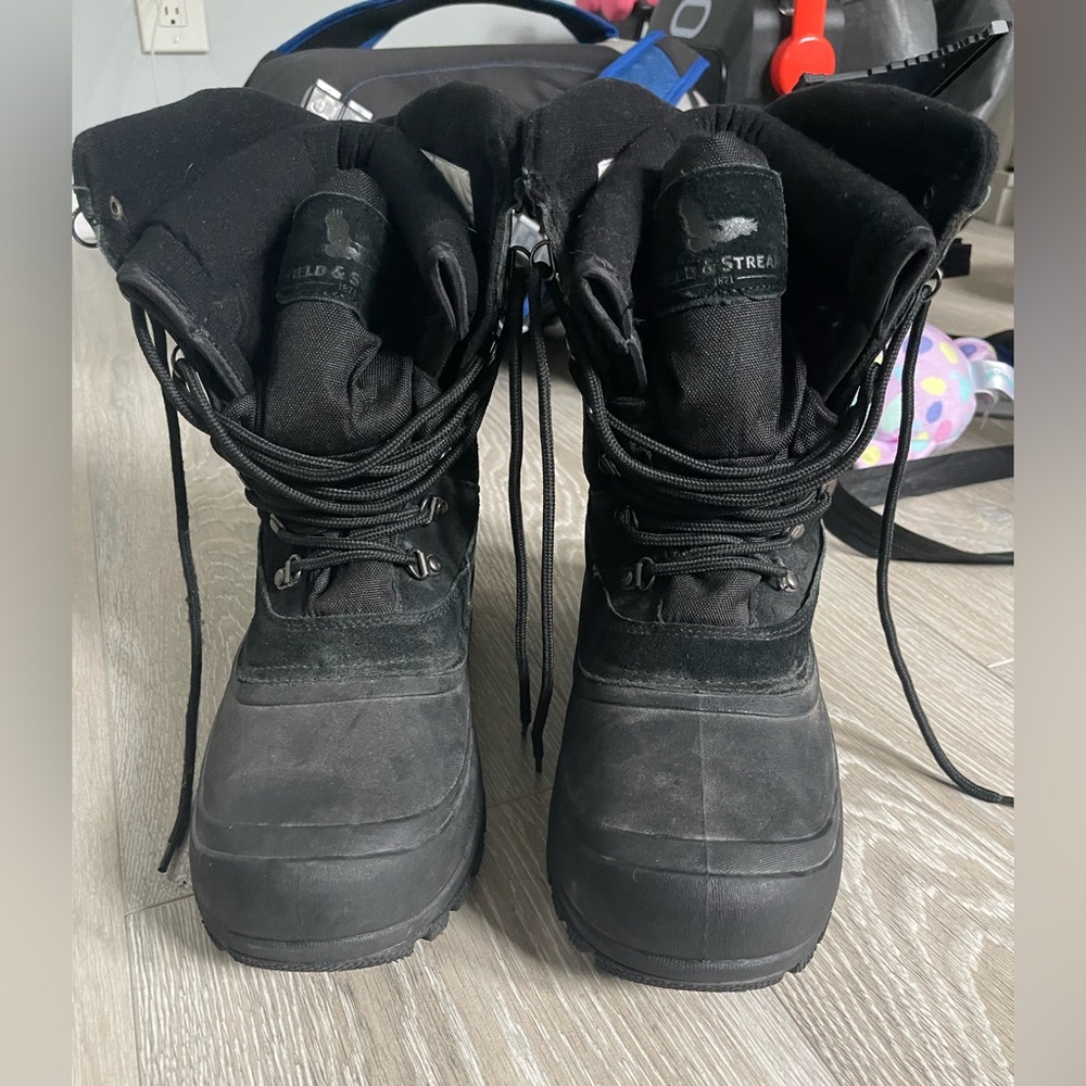 Field & Stream Black Kids Boots